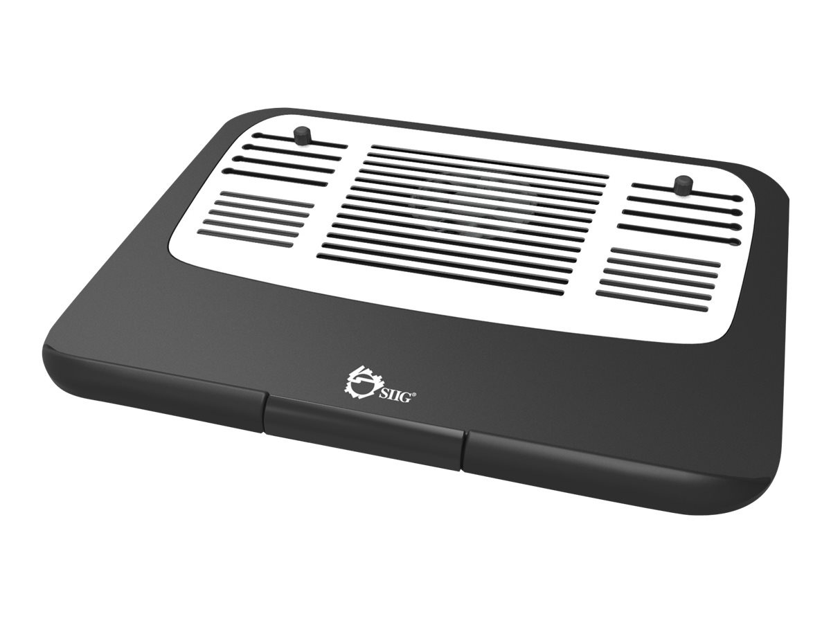 SIIG Ergonomic Multi-Angle Tilted Laptop Cooling Pad - notebook fan