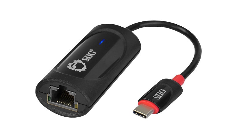 SIIG USB-C to Gigabit Ethernet Adapter - USB 3.0 - network adapter - USB-C
