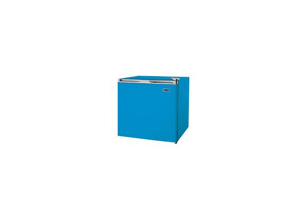 Igloo FR115 - refrigerator with freezer compartment - freestanding - blue