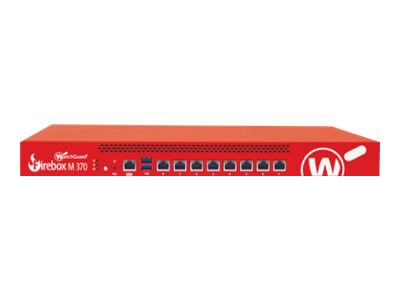 WatchGuard Firebox M370 - security appliance - with 1 year Basic Security Suite