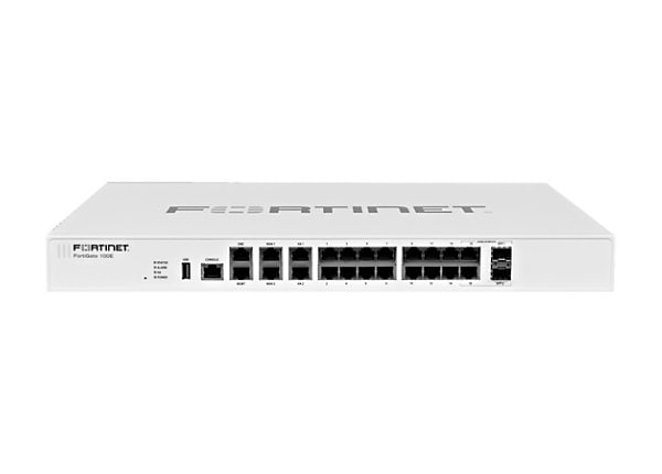 Fortinet FortiGate 100E - security appliance - with 5 years FortiCare 24x7 Enterprise Bundle