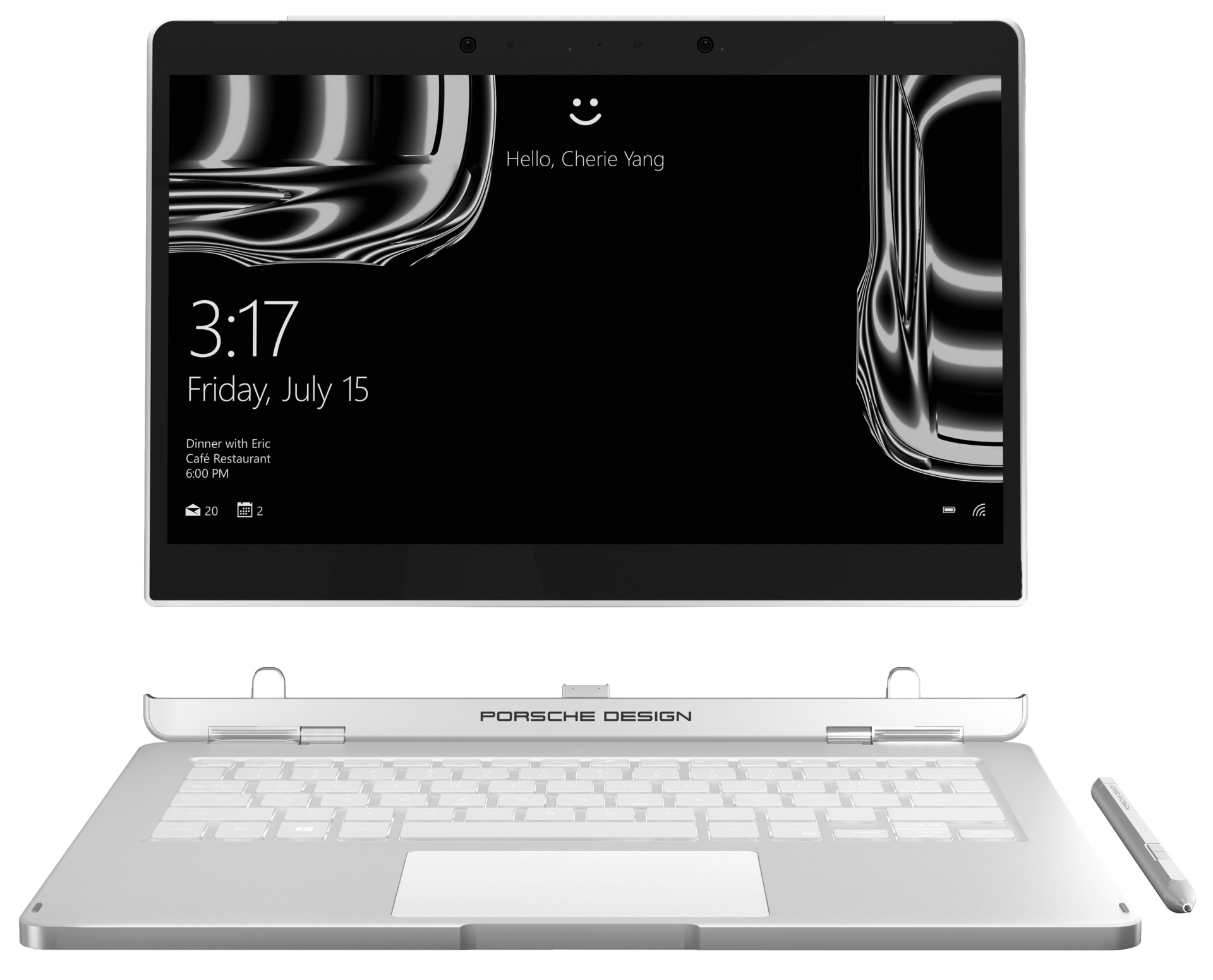 Porsche Design Book One - 13.3” Core i7-7500U 512GB SSD 16GB Windows 10 Pro