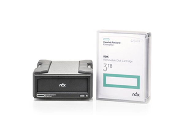 HPE RDX 3TB USB 3.0 External Disk Backup System