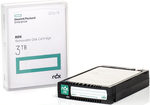 HPE RDX 3TB Removable Disk Cartridge