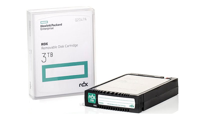 HPE RDX 3TB Removable Disk Cartridge