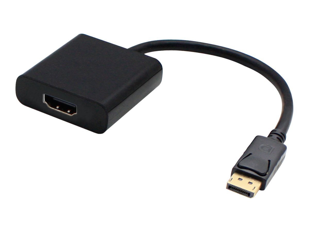 AddOn 8in DisplayPort to HDMI Adapter Cable - adapter - DisplayPort / HDMI