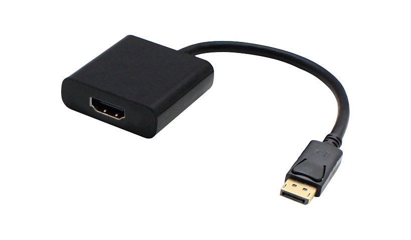 AddOn 8in DisplayPort to HDMI Adapter Cable - adapter - DisplayPort / HDMI