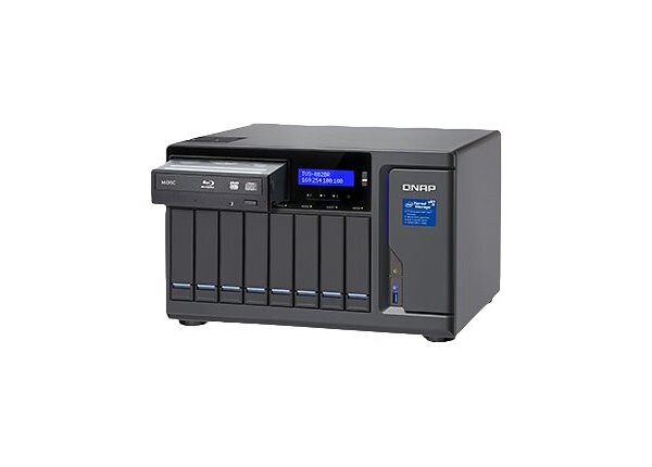 QNAP TVS-882BR - NAS server - 0 GB