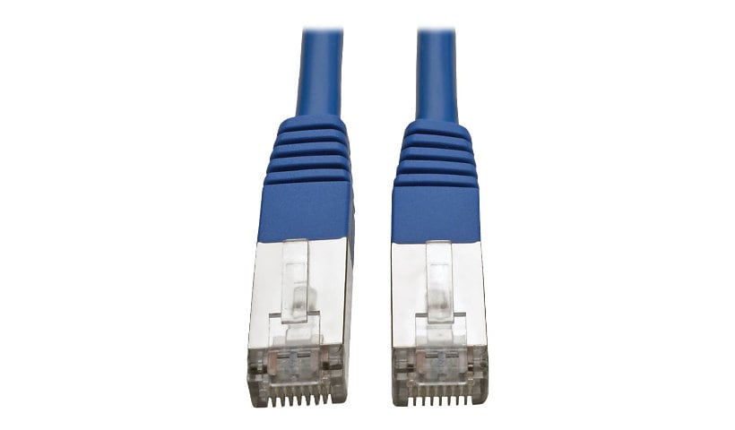 Eaton Tripp Lite Series Cat5e 350 MHz Molded Shielded (STP) Ethernet Cable (RJ45 M/M), PoE - Blue, 6 ft. (1.83 m) -