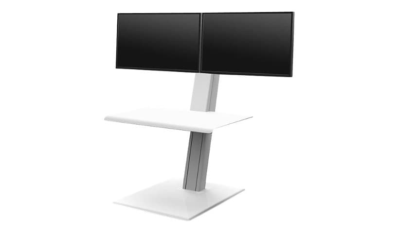 Humanscale QuickStand Eco - mounting kit - for 2 LCD displays / keyboard /