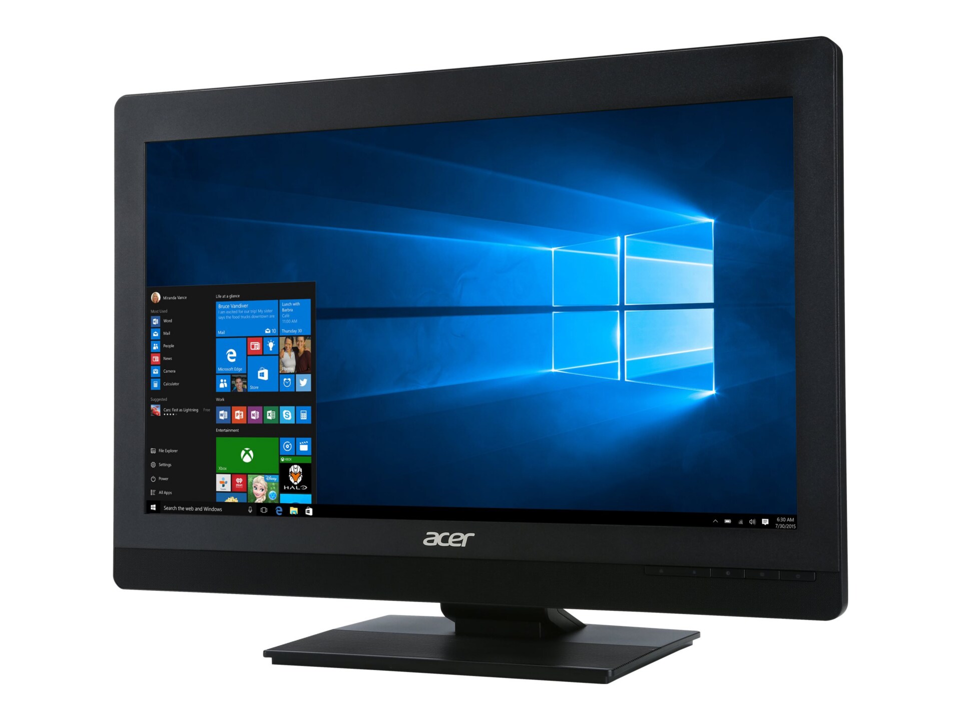 Acer Veriton Z4640G - all-in-one -Core i3 7100 3.9GHz-4GB - 1TB