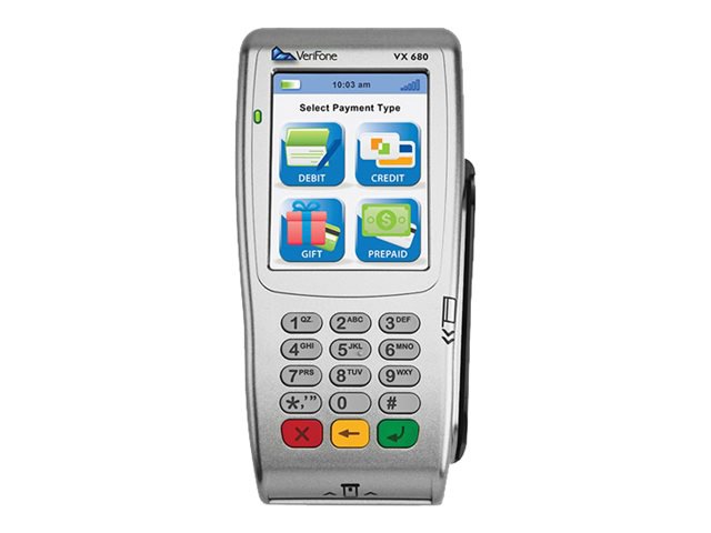 VeriFone VX 680 3G - signature terminal with magnetic card reader - serial, USB