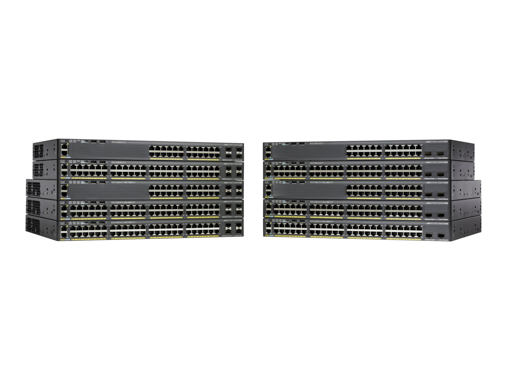 Cisco Catalyst 2960X-24TD-L - switch - 24 ports - managed - rack ...