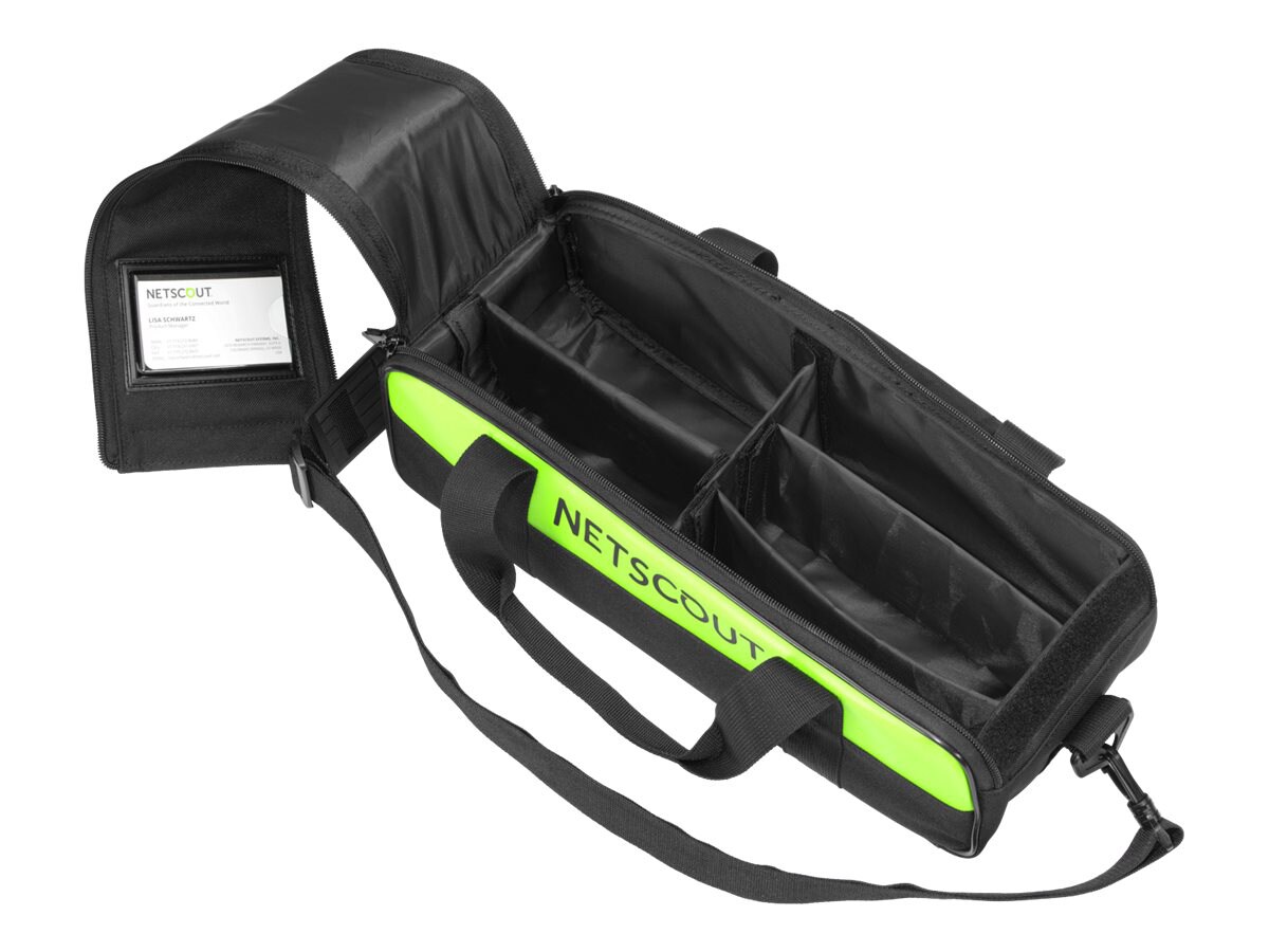 NETSCOUT Softcase - Medium - carrying bag for network testing devices