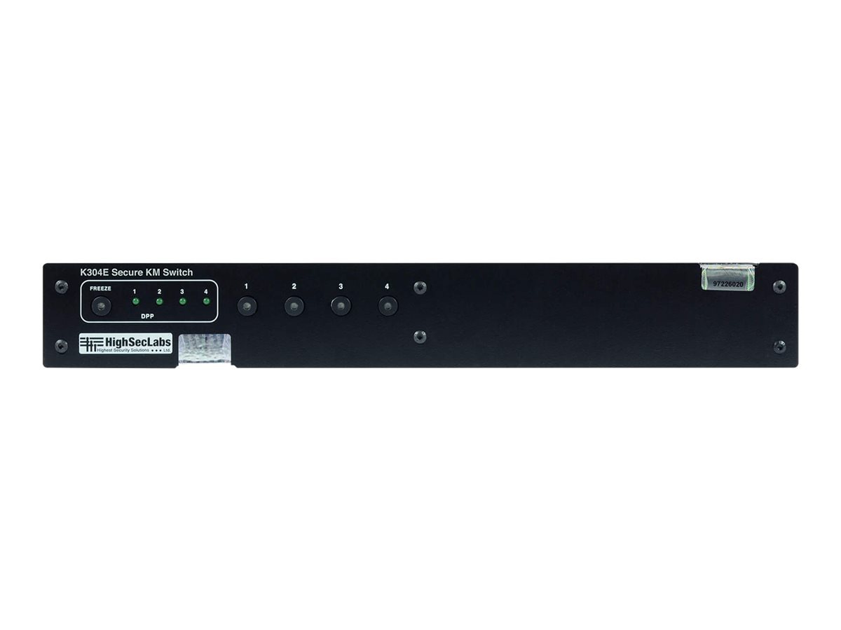 HighSecLabs Secure K304E - KVM / audio / USB switch - 4 ports