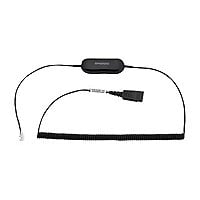 Jabra GN1218 AC Attenuation - headset cable - 2 m