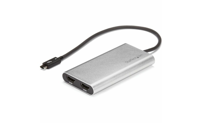 StarTech.com Thunderbolt 3 to Dual HDMI 2.0 Adapter - 4K