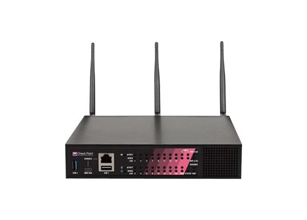 Check Point 1490 Appliance Next Generation Threat Prevention - security appliance - with 3 years Standard Support