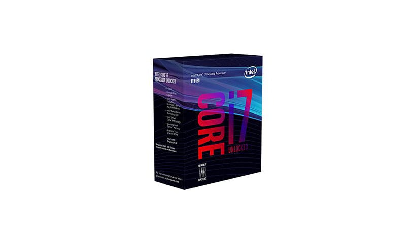 Intel Core i7 8700K / 3.7 GHz processor - Box