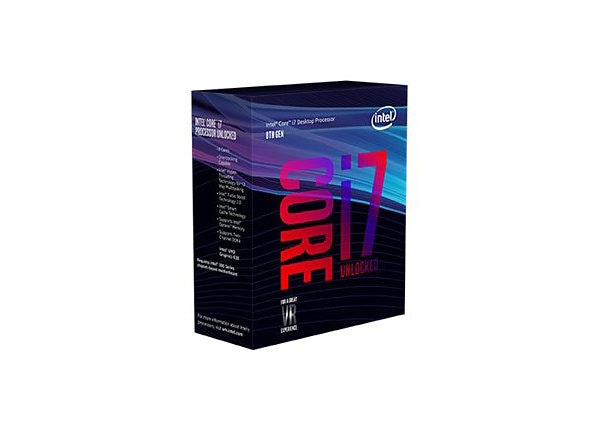 Mogelijk gen Zaailing Intel Core i7 8700K / 3.7 GHz processor - Box - BX80684I78700K - CPUs -  CDW.com
