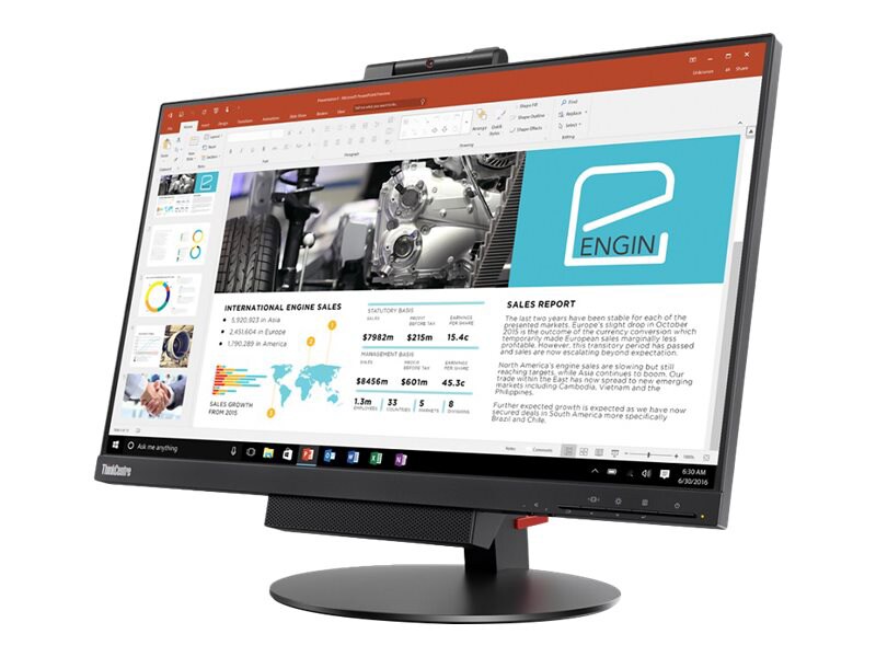 Lenovo ThinkCentre Tiny-in-One 24 - Gen 3 - LED monitor - Full HD (1080p) -