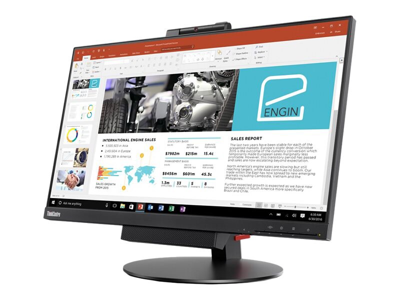 Lenovo ThinkCentre Tiny-in-One 24 - Gen 3 - LED monitor - Full HD (1080p) - 23.8"