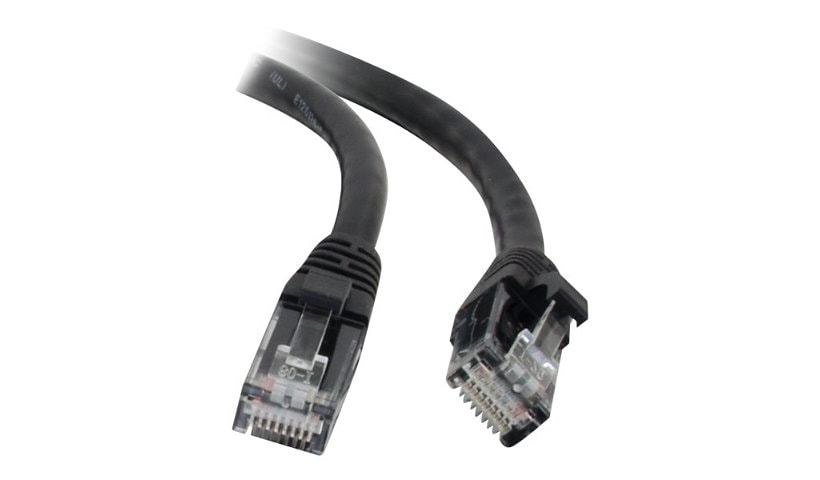 C2G 3ft Cat5e Snagless Unshielded (UTP) Ethernet Cable - Cat5e Network Patch Cable - PoE - Black