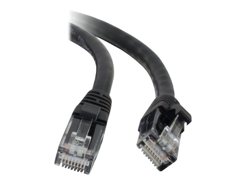 C2G 14ft Cat5e Snagless Unshielded (UTP) Ethernet Cable - Cat5e Network Patch Cable - PoE - Black