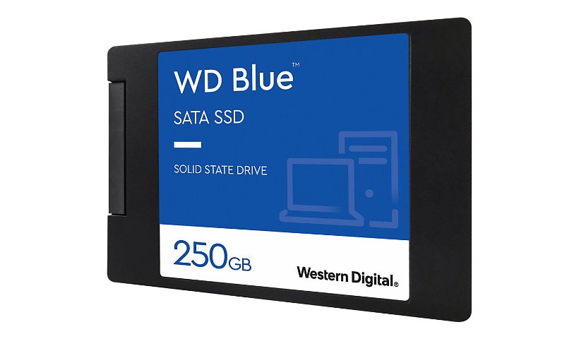Disque SSD SATA WD Blue 3D NAND WDS250G2B0A - SSD - 250 Go - SATA 6Gb/s