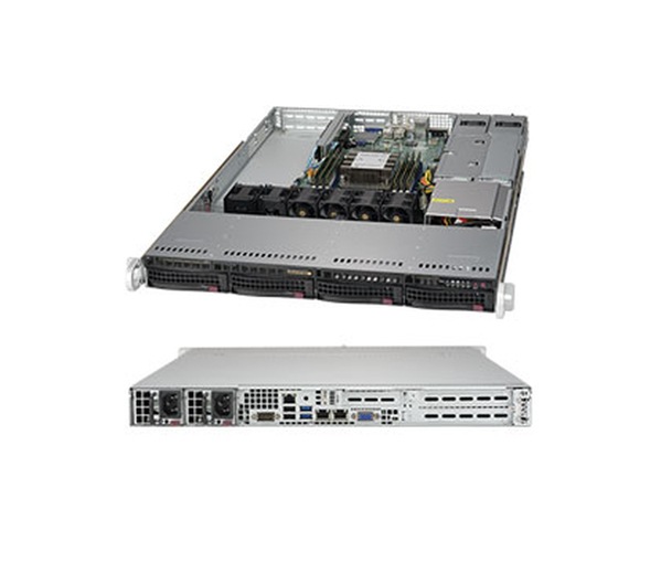 Supermicro SYS-5019P-WTR Server Chassis - Black
