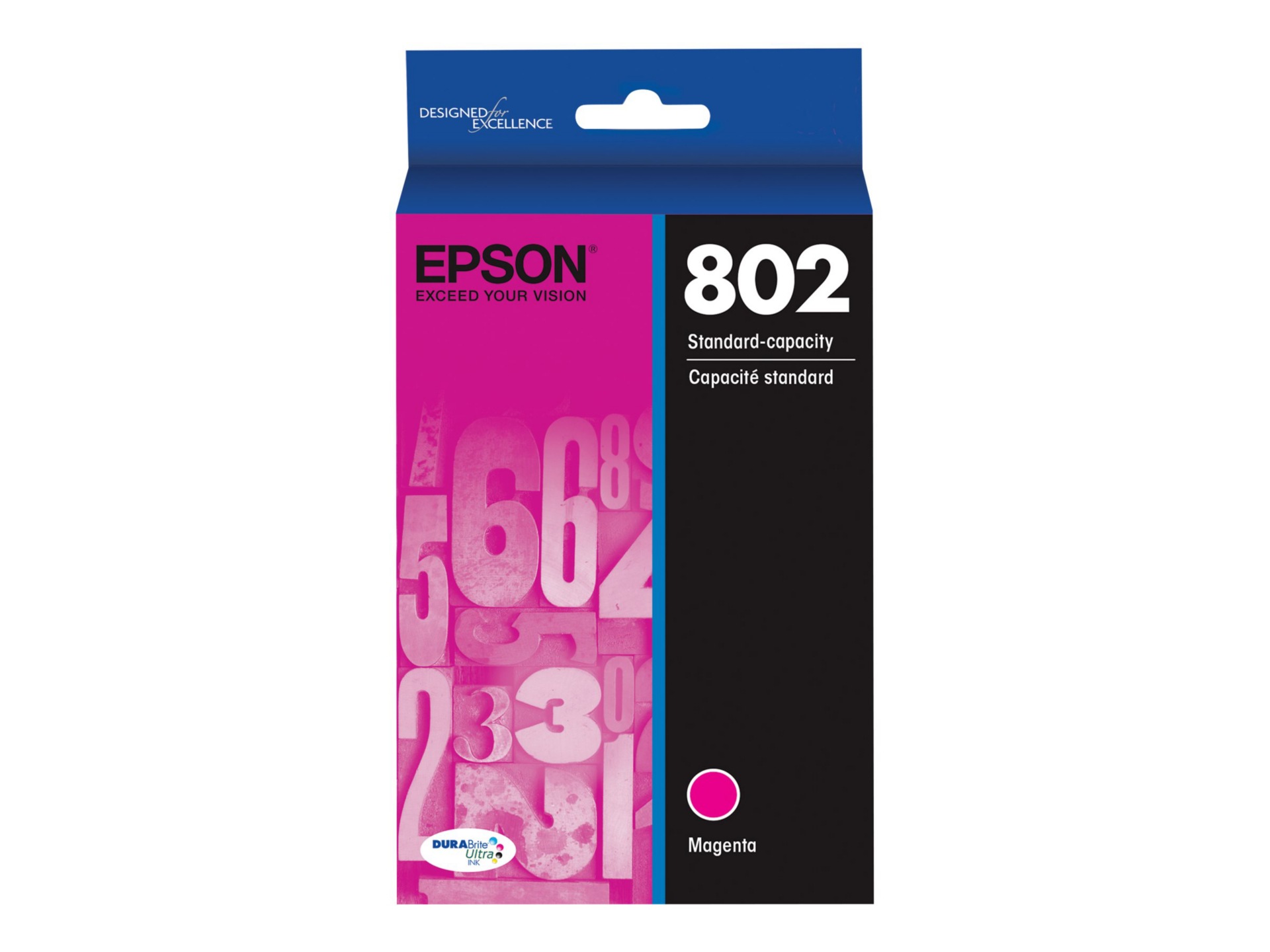 Epson 802 With Sensor - magenta - original - ink cartridge