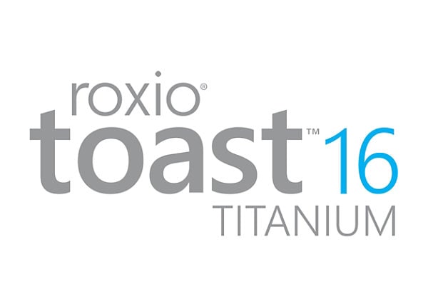 COREL ROXIO TOAST 16 TITANIUM GOV