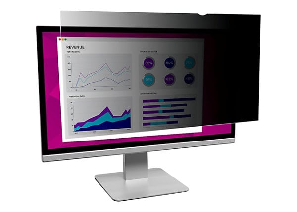 3M High Clarity Privacy Filter for 24" Widescreen Monitor - display privacy filter - 24" wide