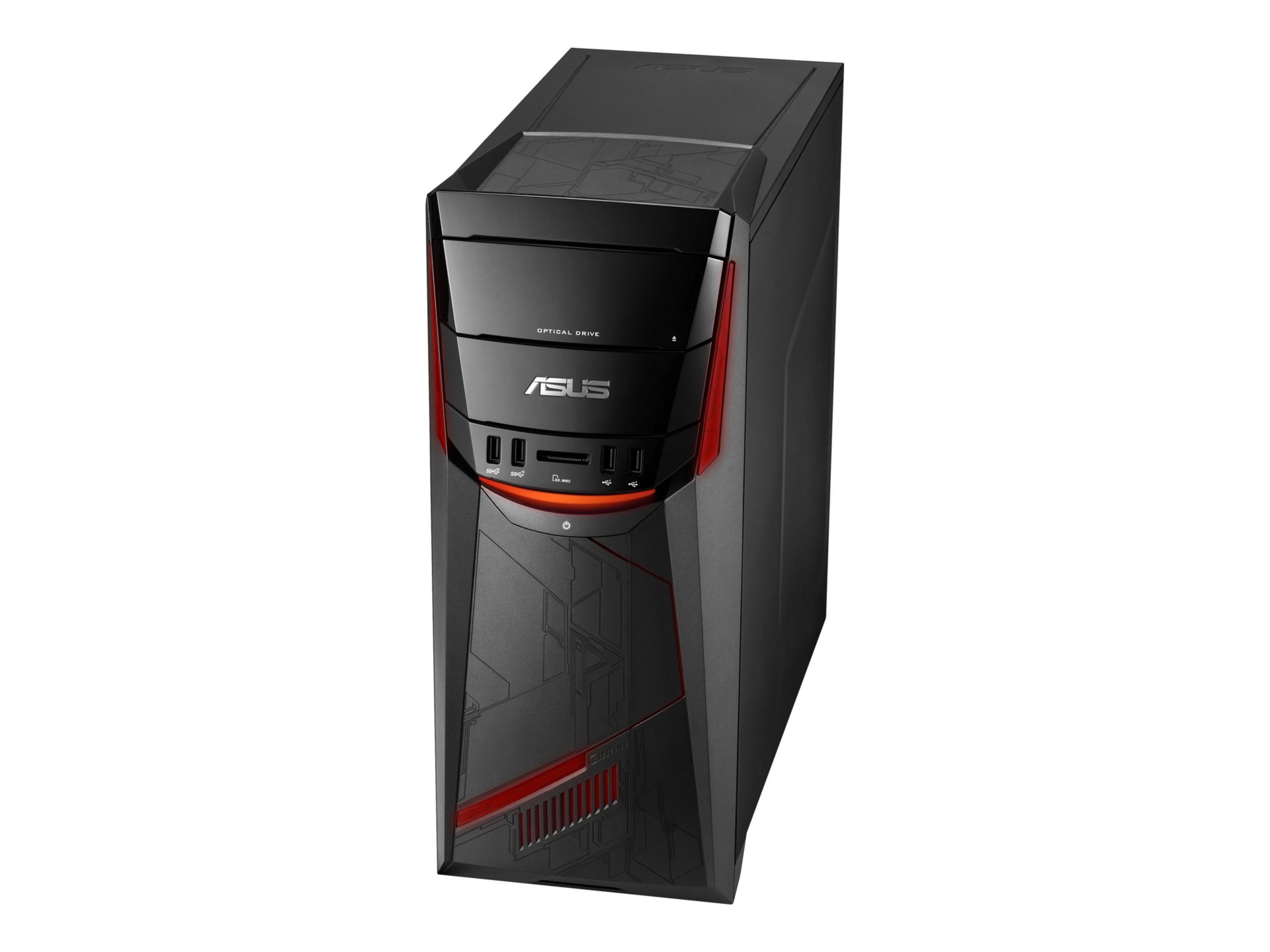ASUS G11DF DBR5-GTX1060 - tower - Ryzen 5 1400 3.2 GHz - 8 GB - 1.256 TB