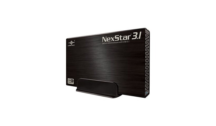 Vantec NexStar 3.1 NST-370A31-BK - storage enclosure - SATA 6Gb/s - USB 3.1