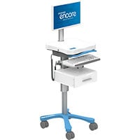 Enovate Medical Two Tier Single Drawer for Encore Workstation