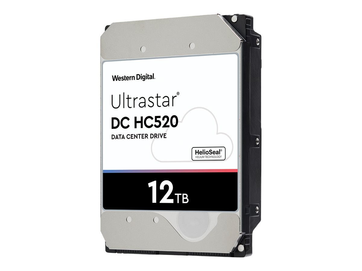 WD Ultrastar DC HC520 HUH721212ALN604 - hard drive - 12 TB - SATA 6Gb/s
