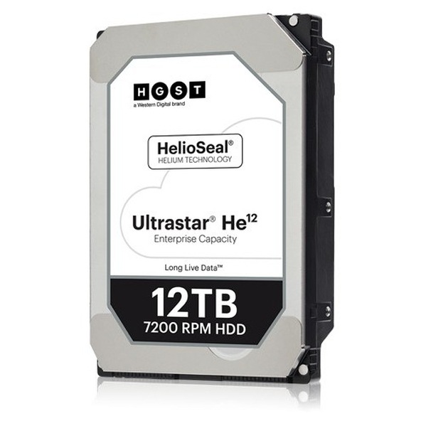 HGST Ultrastar HE12 HUH721212AL4204 - hard drive - 12 TB - SAS 12Gb/s