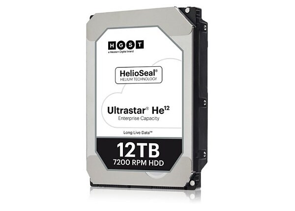 HGST Ultrastar HE12 HUH721212AL4204 - hard drive - 12 TB - SAS 12Gb/s