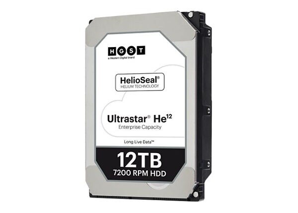 HGST Ultrastar HE12 HUH721212ALE600 - hard drive - 12 TB - SATA 6Gb/s
