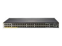 HPE Aruba 2930M 40G 8 HPE Smart Rate PoE+ 1-slot Switch - switch - 48 ports - managed - rack-mountable