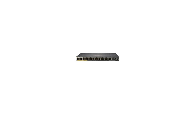 HPE Aruba 2930M 40G 8 HPE Smart Rate PoE+ 1-slot Switch - switch - 48 ports - managed - rack-mountable