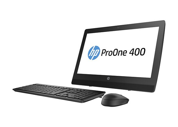 HP ProOne 400 G3 - all-in-one - Pentium G4560T 2.9 GHz - 4 GB - 500 GB - LED 20" - French Canadian