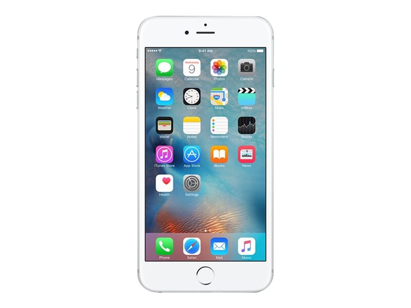 Apple Iphone 6s Plus Silver 4g 32 Gb Cdma Gsm Smartphone Mn392ll A Cell Phones Accessories Cdw Com