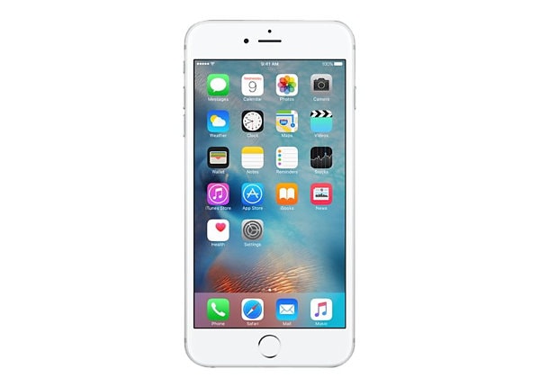 Apple Iphone 6s Plus Silver 4g 32 Gb Cdma Gsm Smartphone Mn392ll A Cell Smart Phones Accessories Cdw Com
