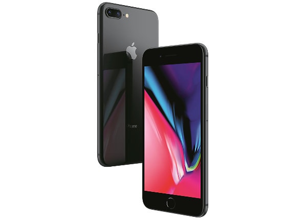 Apple iPhone 8 Plus - space gray - 4G - 64 GB - CDMA / GSM - smartphone