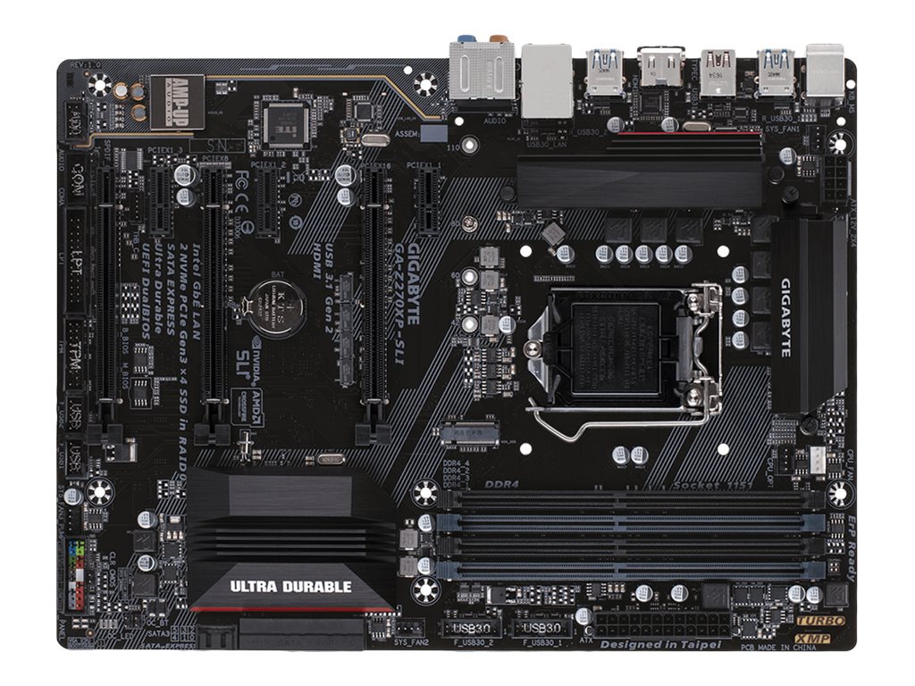 Gigabyte GA-Z270XP-SLI - 1.0 - motherboard - ATX - LGA1151 Socket - Z270