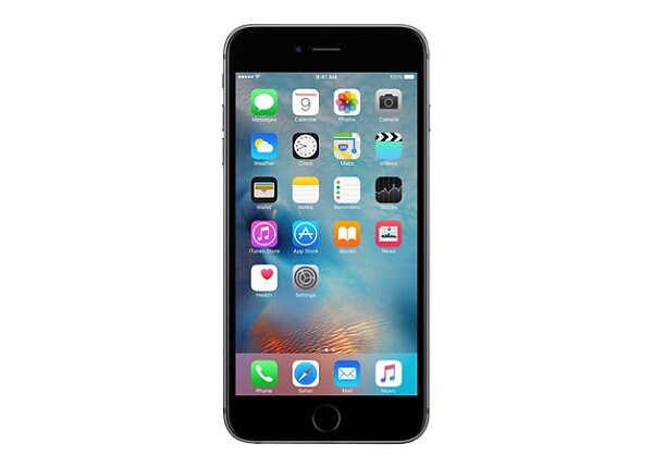 Apple iPhone 6s - space gray - 4G LTE, LTE Advanced - 128 GB - CDMA / GSM - smartphone