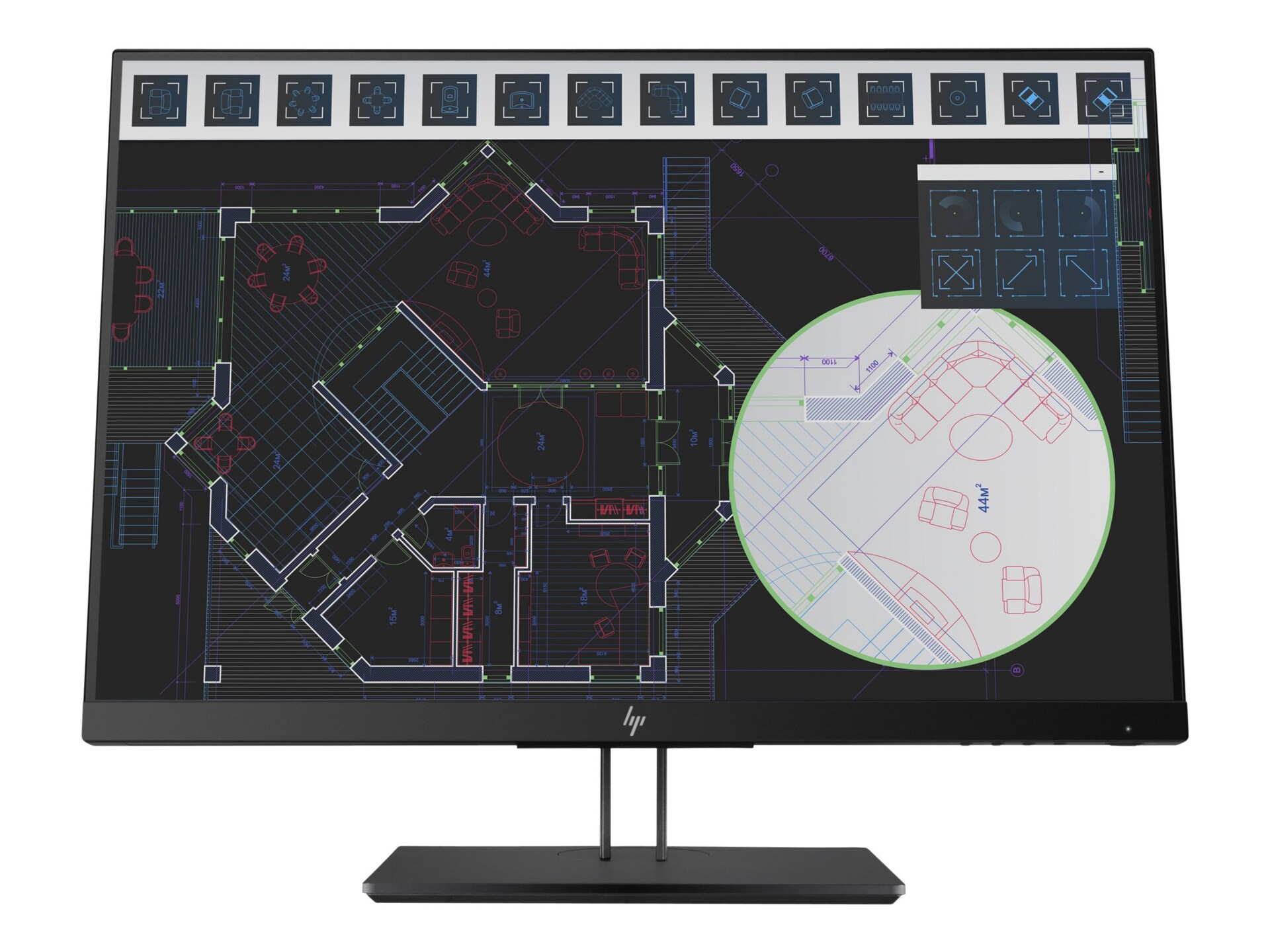 HP Z24i G2 - LED monitor - 24"