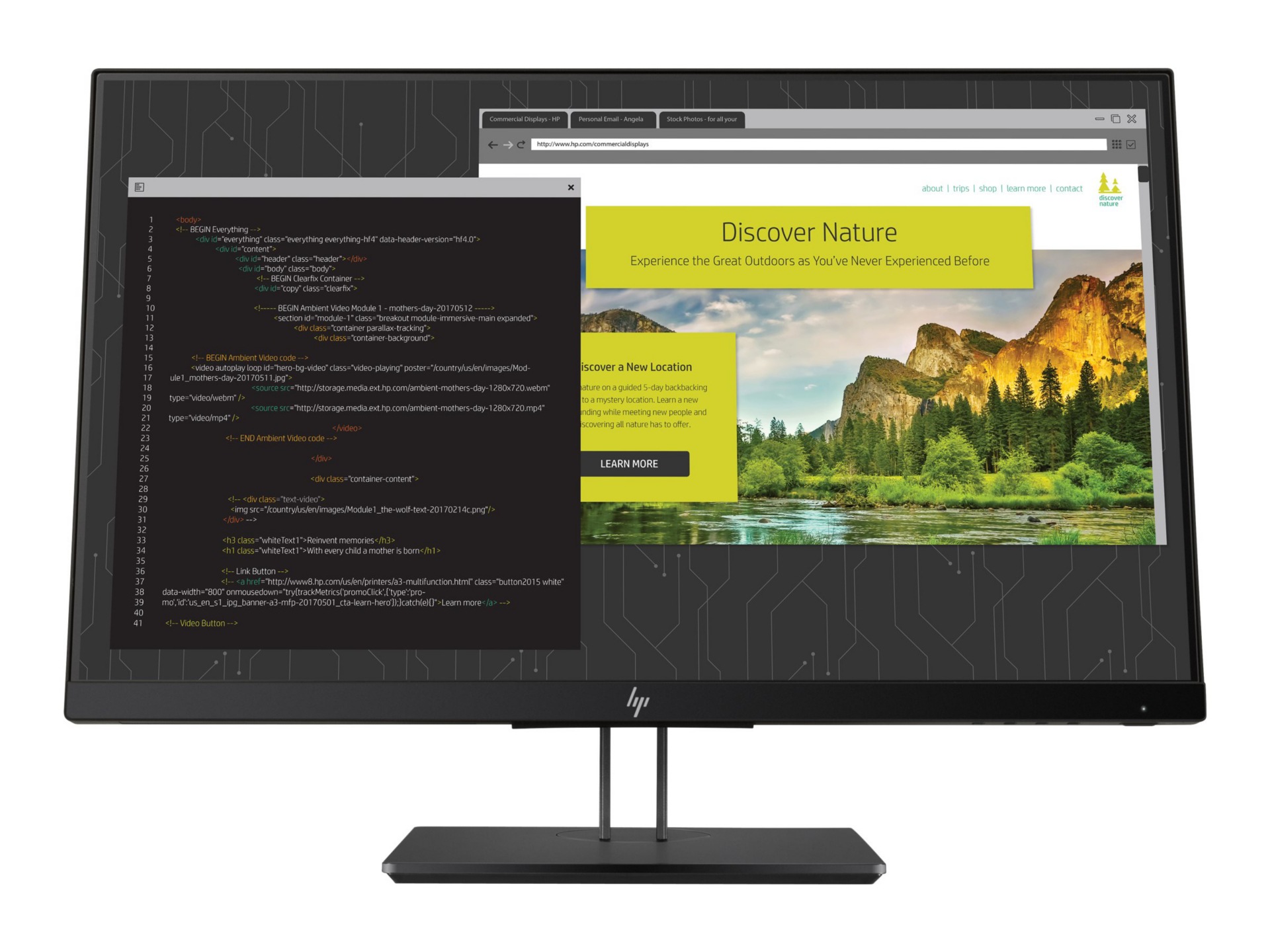 HP Z24nf G2 - LED monitor - Full HD (1080p) - 23.8"